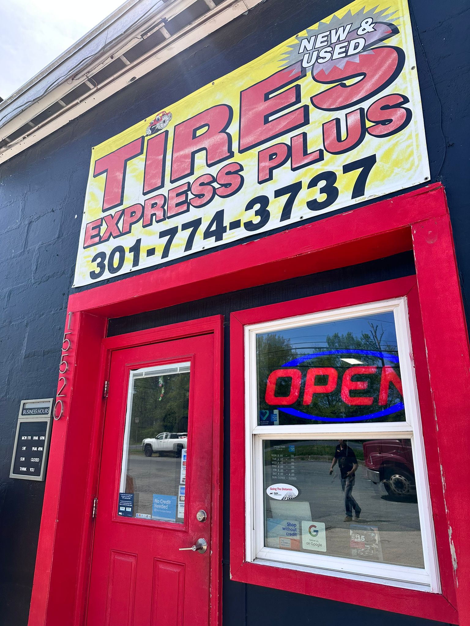 Tire Shop Express Plus front shop
